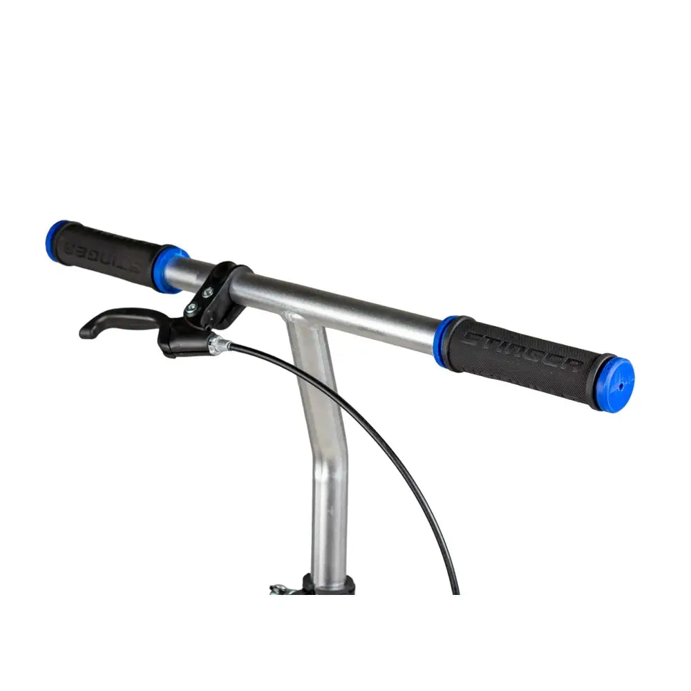 Kids 3-Wheel Scooter with LED Wheels & Adjustable Handlebar – Blue Flame Design