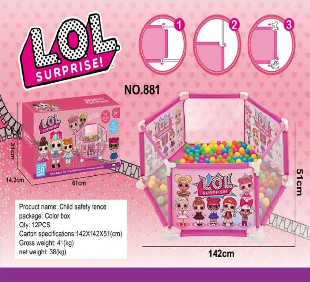 LOL Child Safety Play Fence