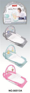 Extended In-Bed Baby Divider with Hanging Toy Panel