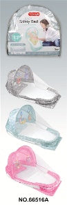 Extended In-Bed Baby Divider with Toy Panel & Mosquito Net