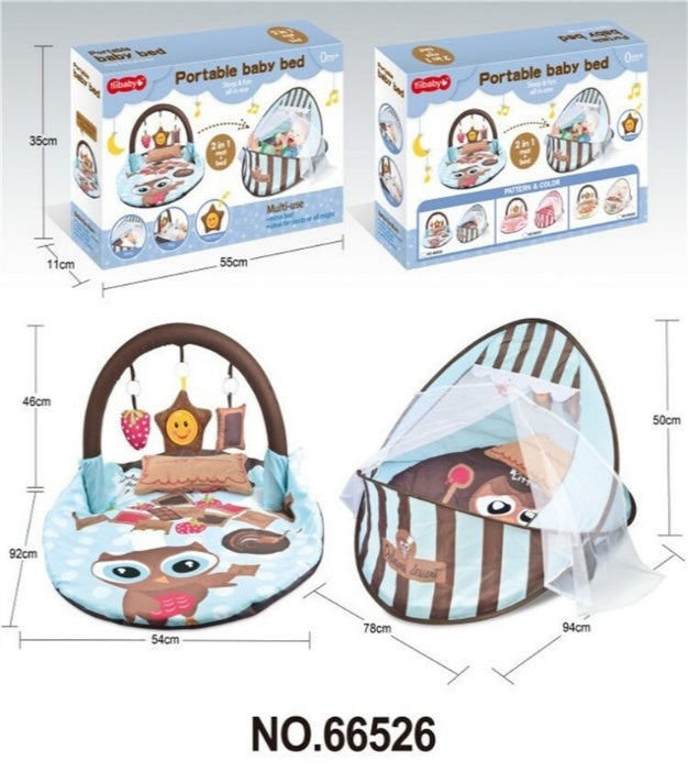 Pop-Up Baby Cradle & Travel Bed – 2-in-1