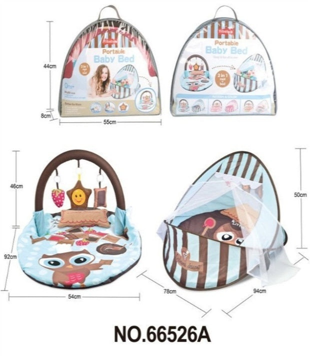 Pop-Up Baby Cradle & Travel Bed – 2-in-1