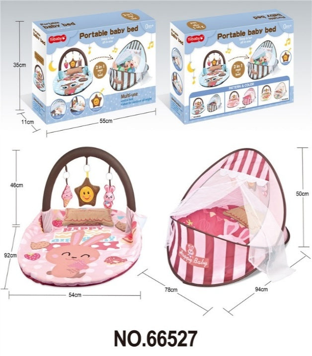 Pop-Up Baby Cradle & Travel Bed – 2-in-1