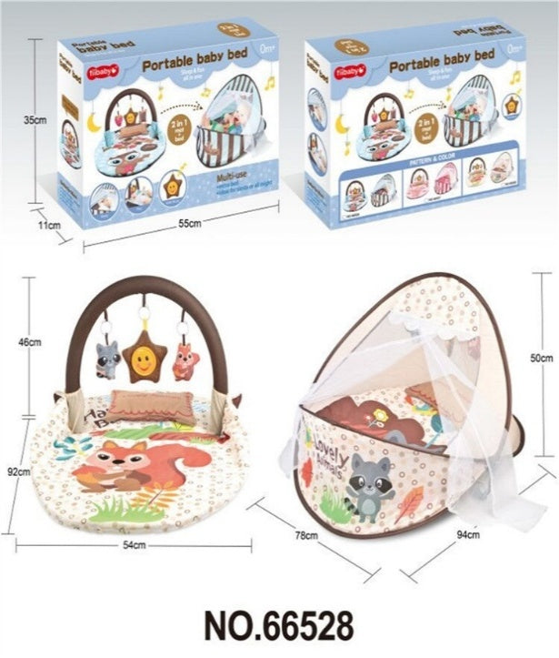 Pop-Up Baby Cradle & Travel Bed – 2-in-1