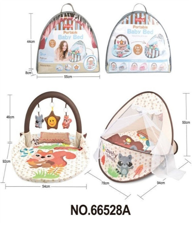 Pop-Up Baby Cradle & Travel Bed – 2-in-1