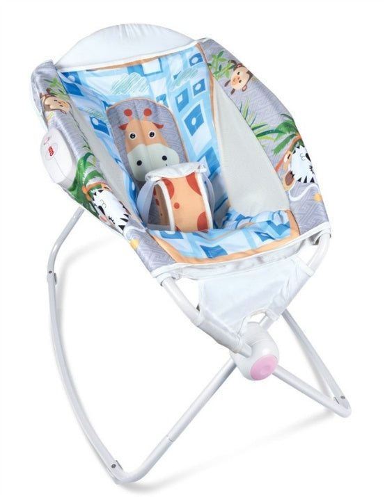 Jungle Safari Baby Rocker &amp; Soothing Bouncer Chair