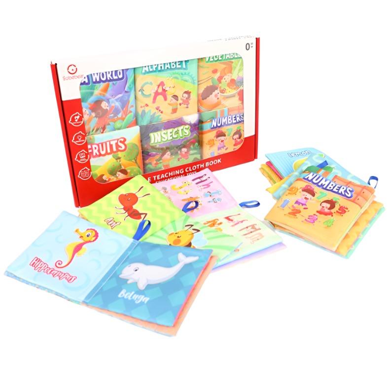 Washable Puzzle Teaching Clothing Book Educational Toys