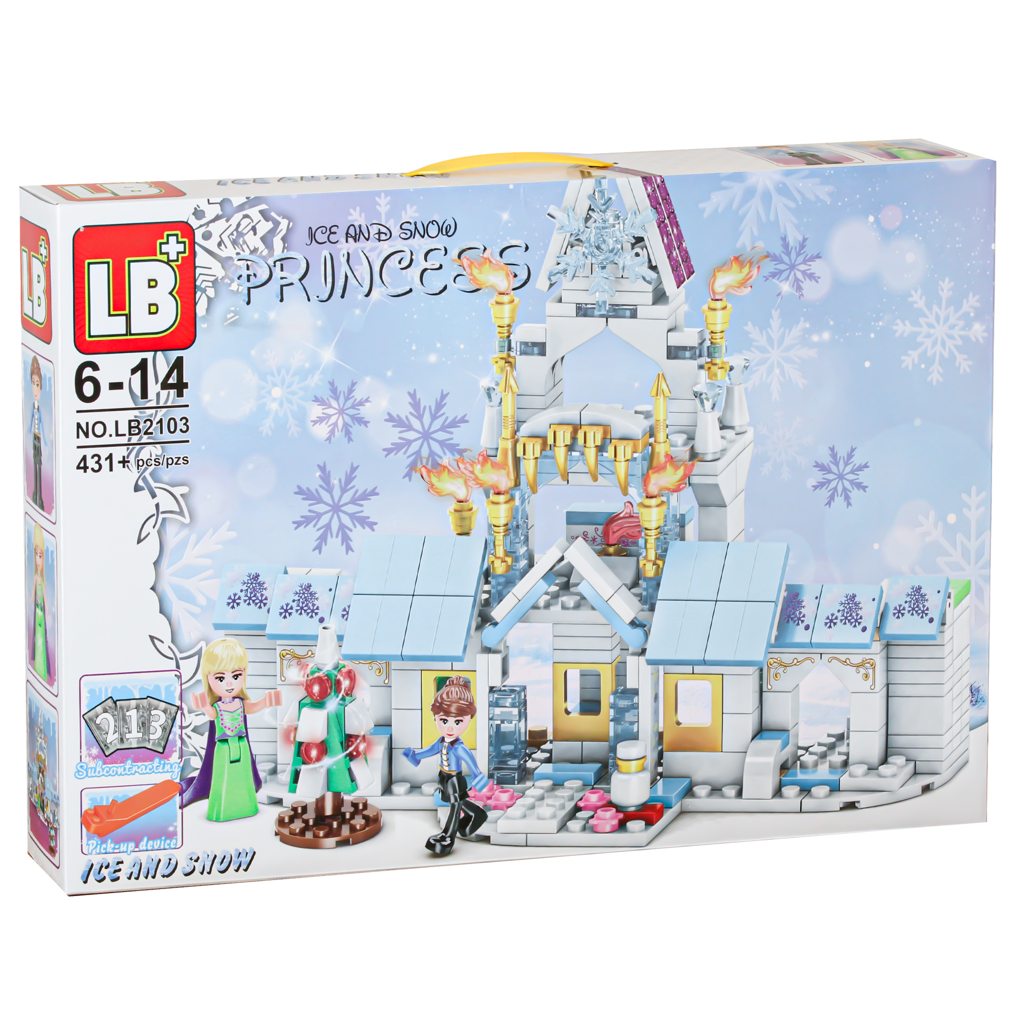 Building Blocks Ice & Snow Princess 431 PCS