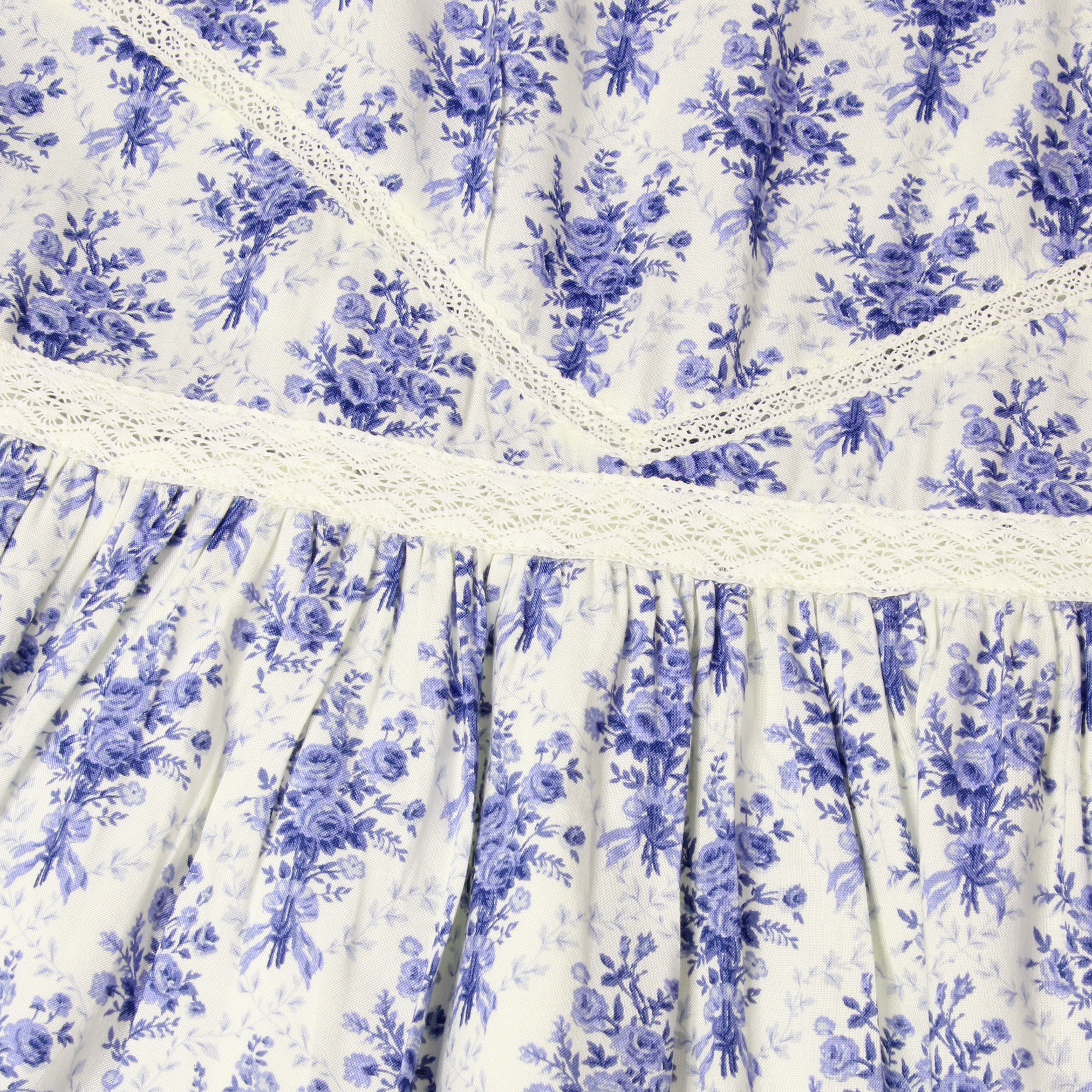 POLO RALPH LAUREN Kids BLUE FLORAL DRESS - Size 10 - 3alababak