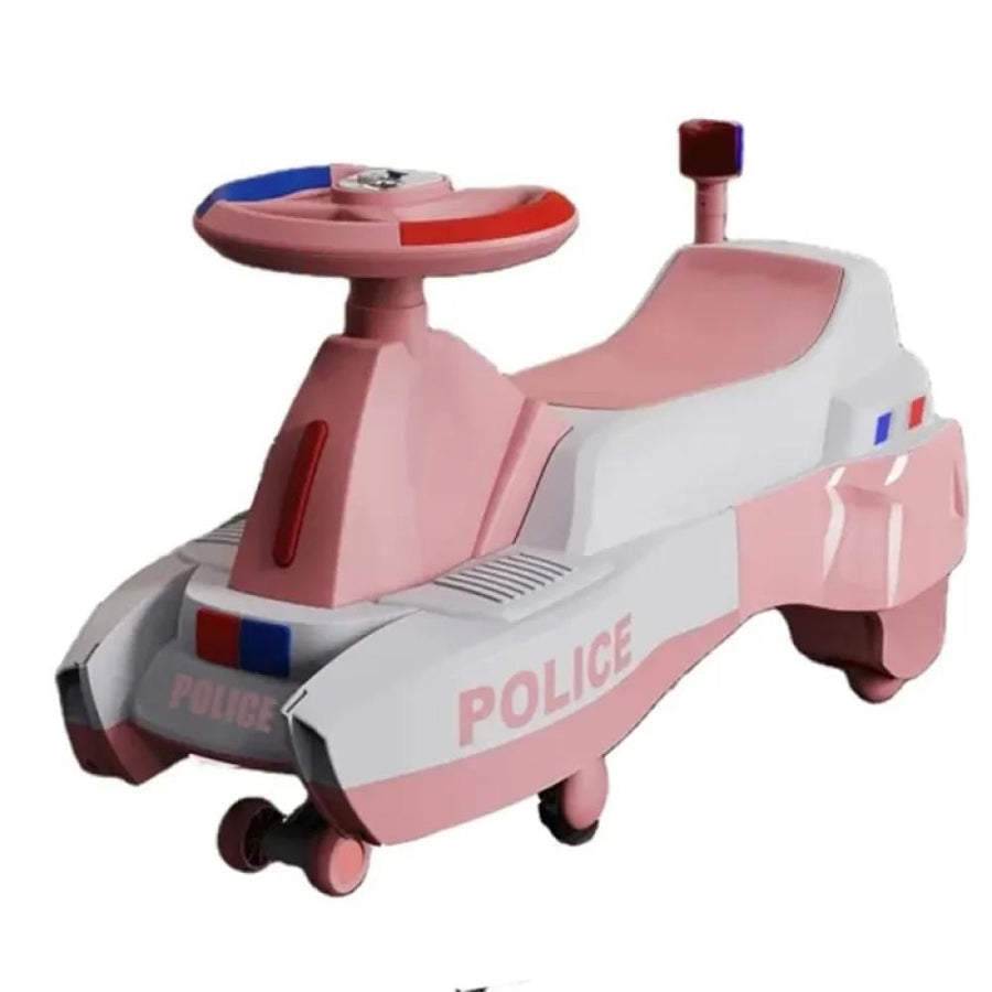 Wiggle Swing Car Ride on For kids - Police