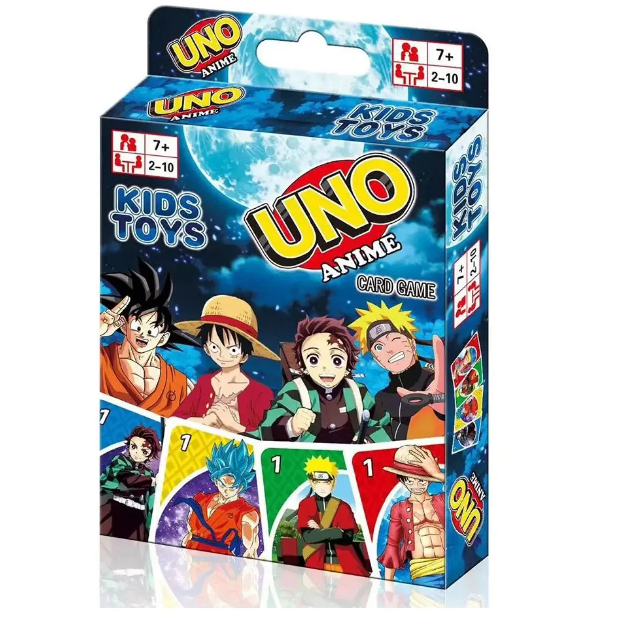 UNO Classic Card Game with Character-Themed Graphics for 2-10 Players