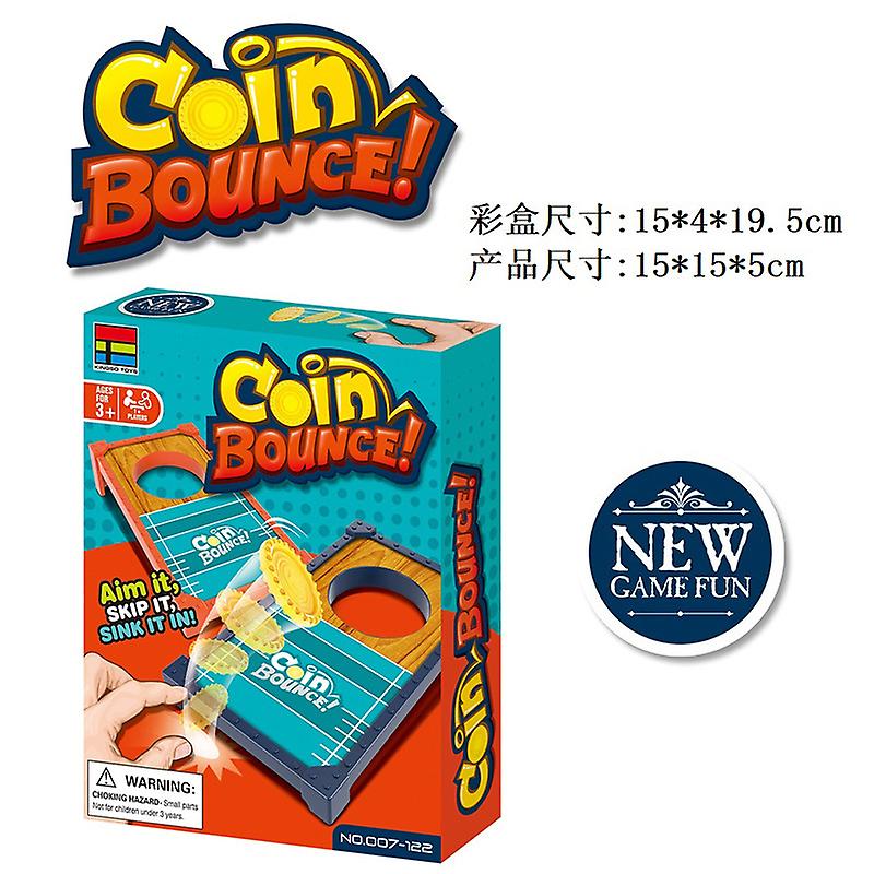 Coin bounce board Game Toy For Kids