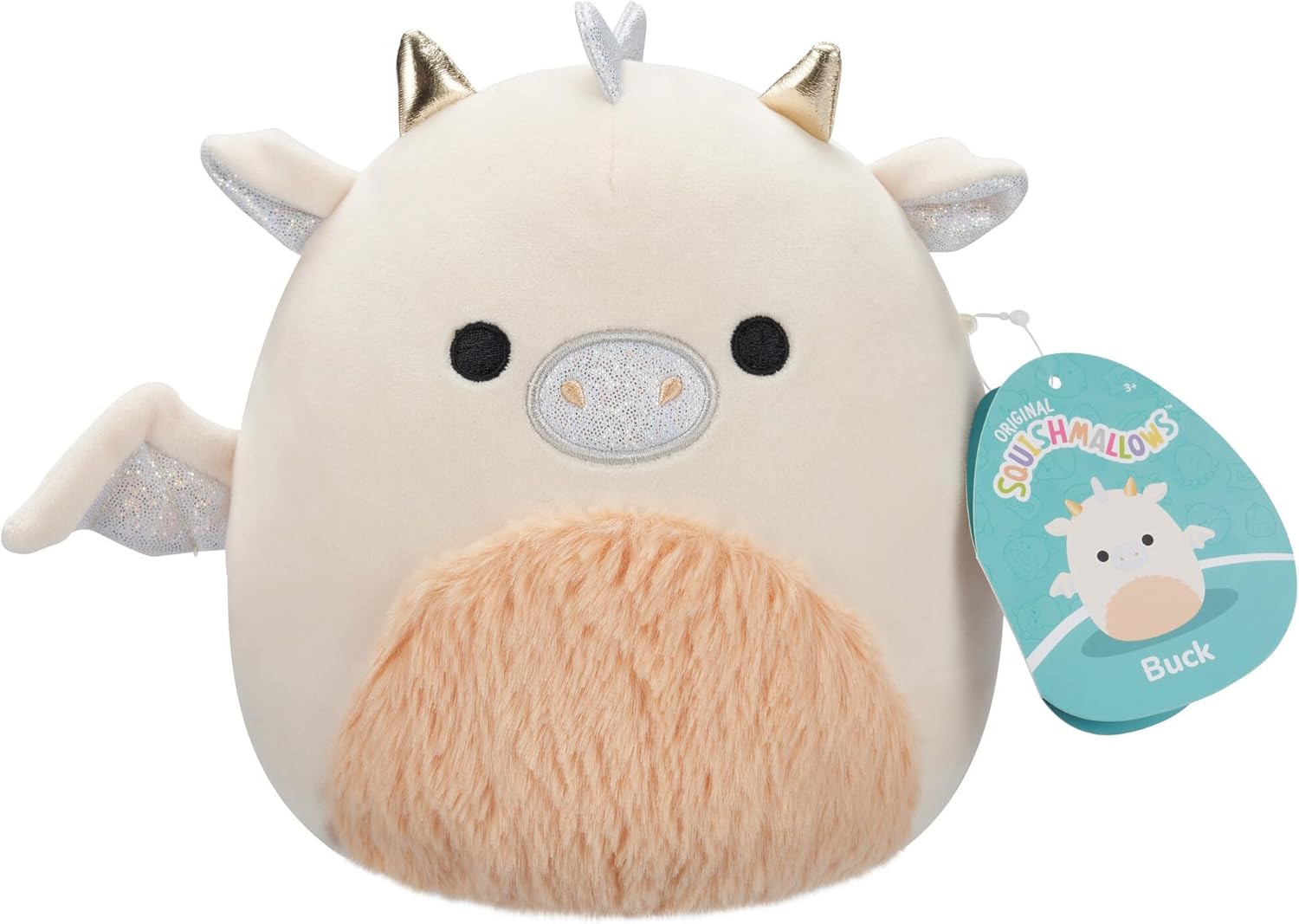 Jazwares Squishmallows -Core Fantasy Squad -  The Dragon - Buck 19cm