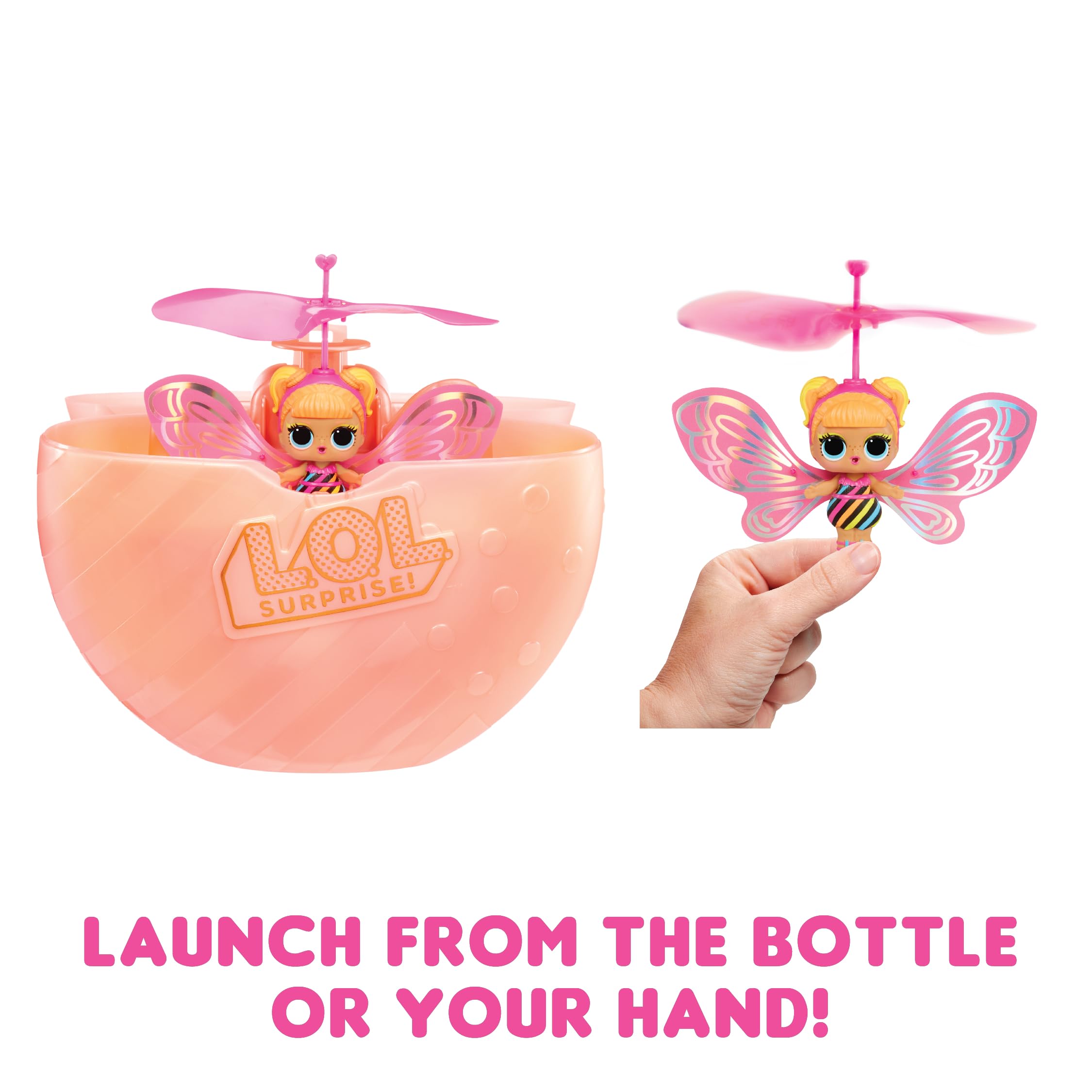 L.O.L. Surprise! Magic Flyers Guided Flight Hand-Sensor Doll – Flutter Star