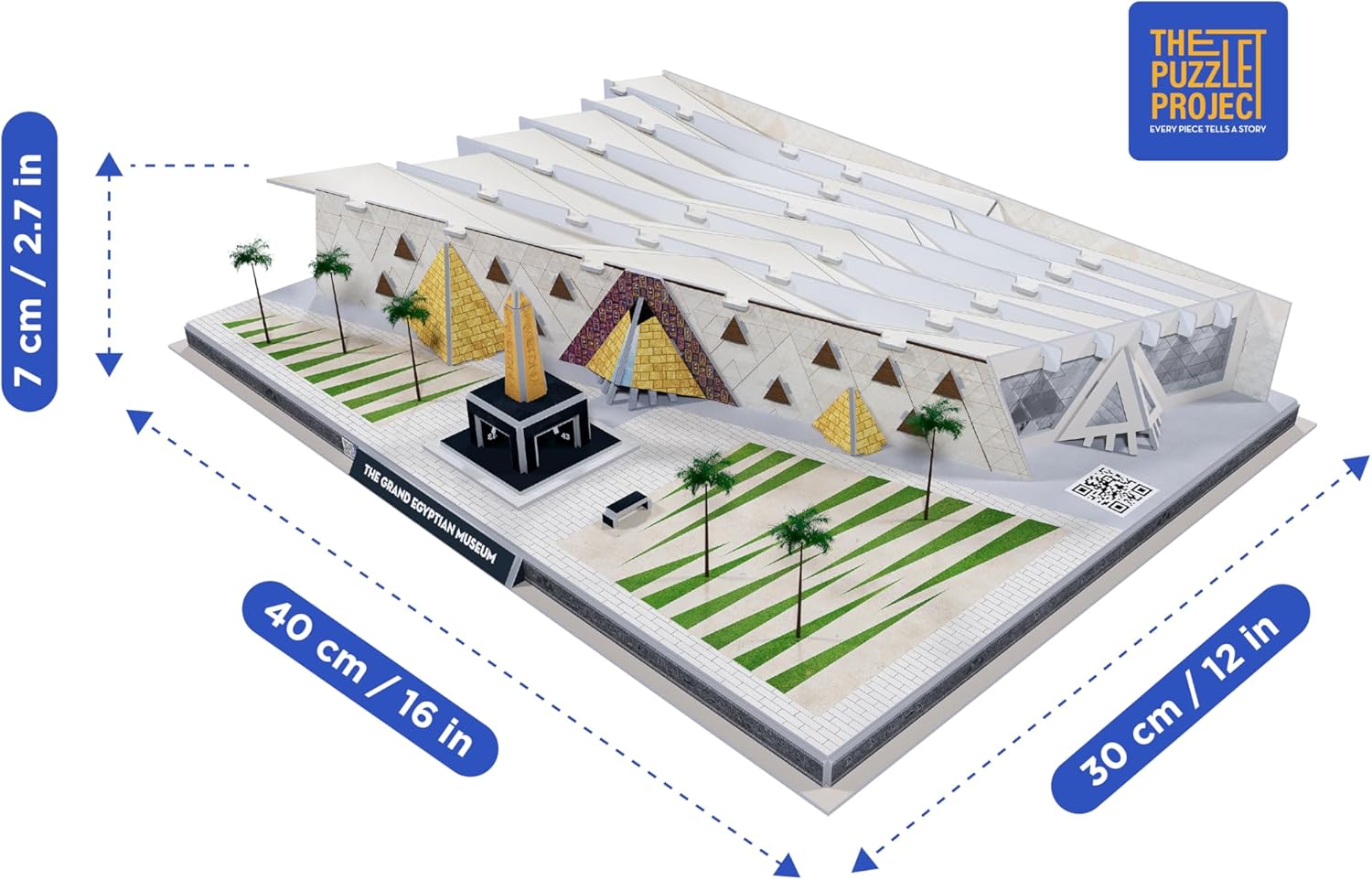 The Grand Egyptian Museum 3D Puzzle - 171 Pieces