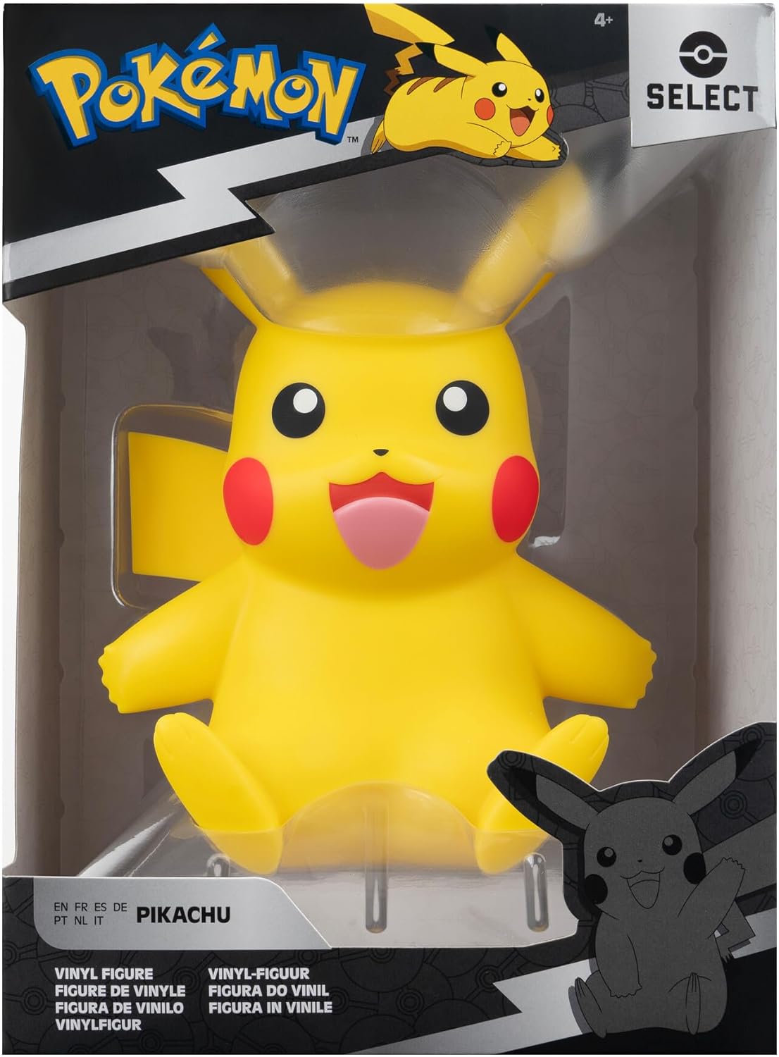 Jazwares Pokemon Select Deluxe Vinyl - Pikachu 20 cm