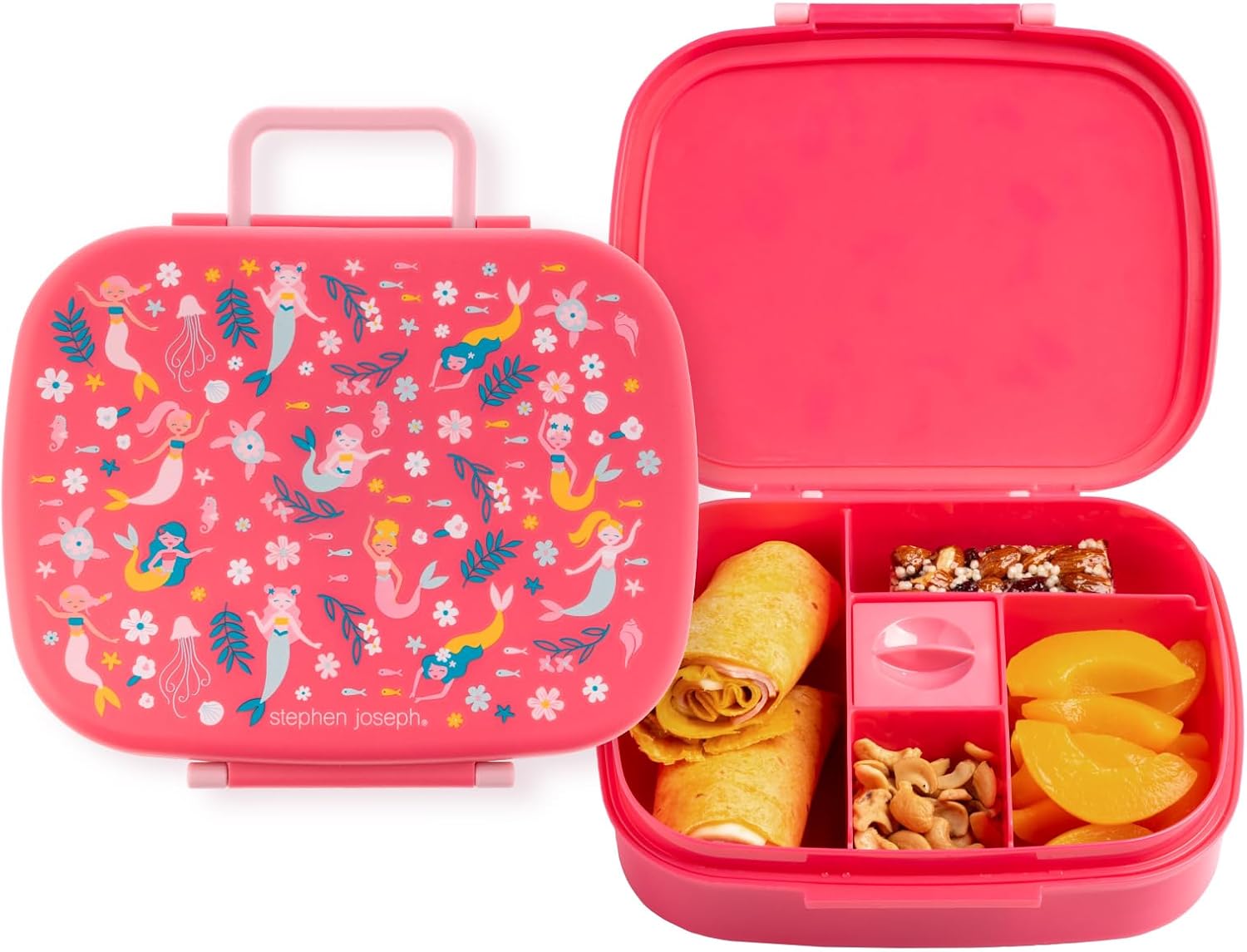 Stephen Joseph - Bento Box With Removable Tray - Mermaid