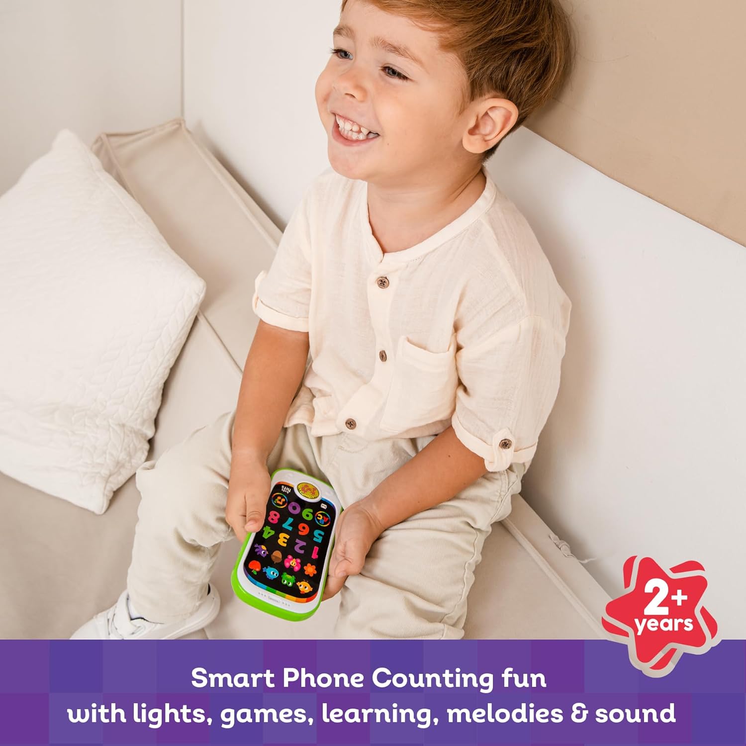 Kids Hits Educational Toddler Smart Phone For 2+ years