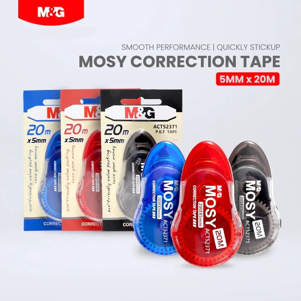 M&G Correction Tape ACT52301 ACT52371 Mosy 20meter x 5mm