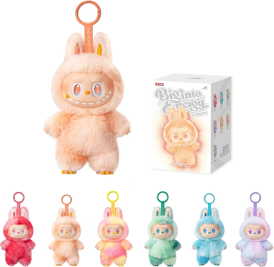 POP MART The Monsters Big into Energy Series-Vinyl Plush Pendant Blind Box (Original)