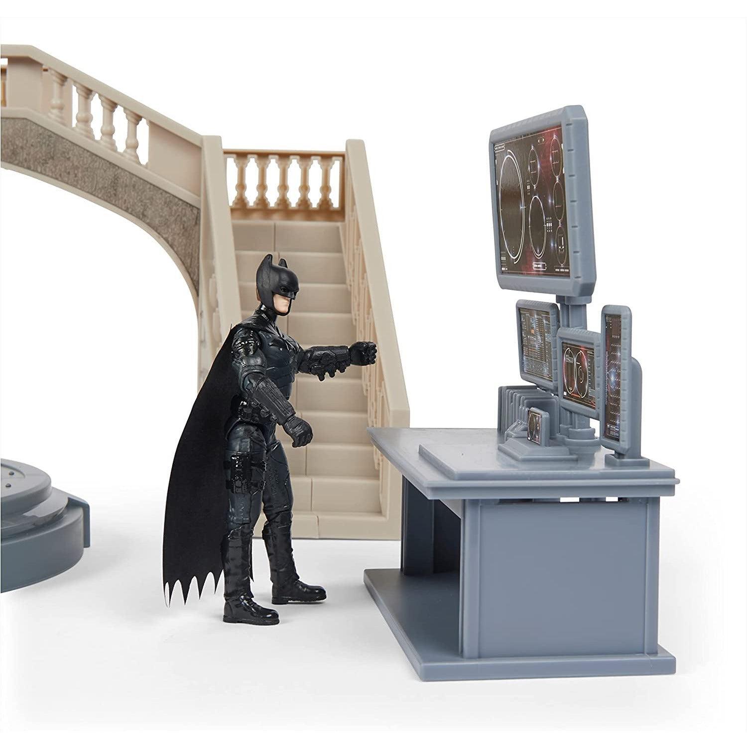 DC Comics, Batman Batcave with Exclusive Batman and Penguin Action Figures and Batcycle, The Batman Movie Collectible Kids - BumbleToys - 5-7 Years, 8+ Years, Action Battling, Avengers, Batman, Boys, DC, DC Comics