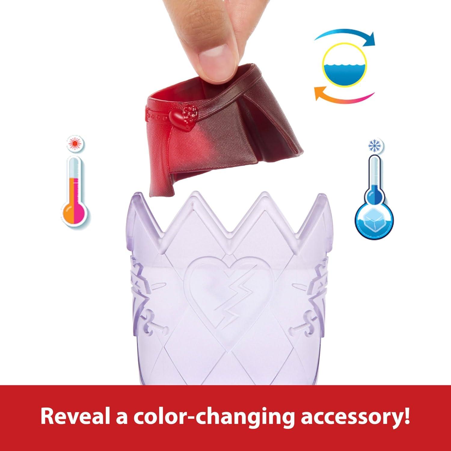 مجموعة دمى وألعاب ماتيل ديزني ديسيندانتس: ذا رايز أوف ريد، كتاب طبخ الساحر مع ريد، ابنة ملكة القلوب، مزيج من الوحل والمفاجآت 