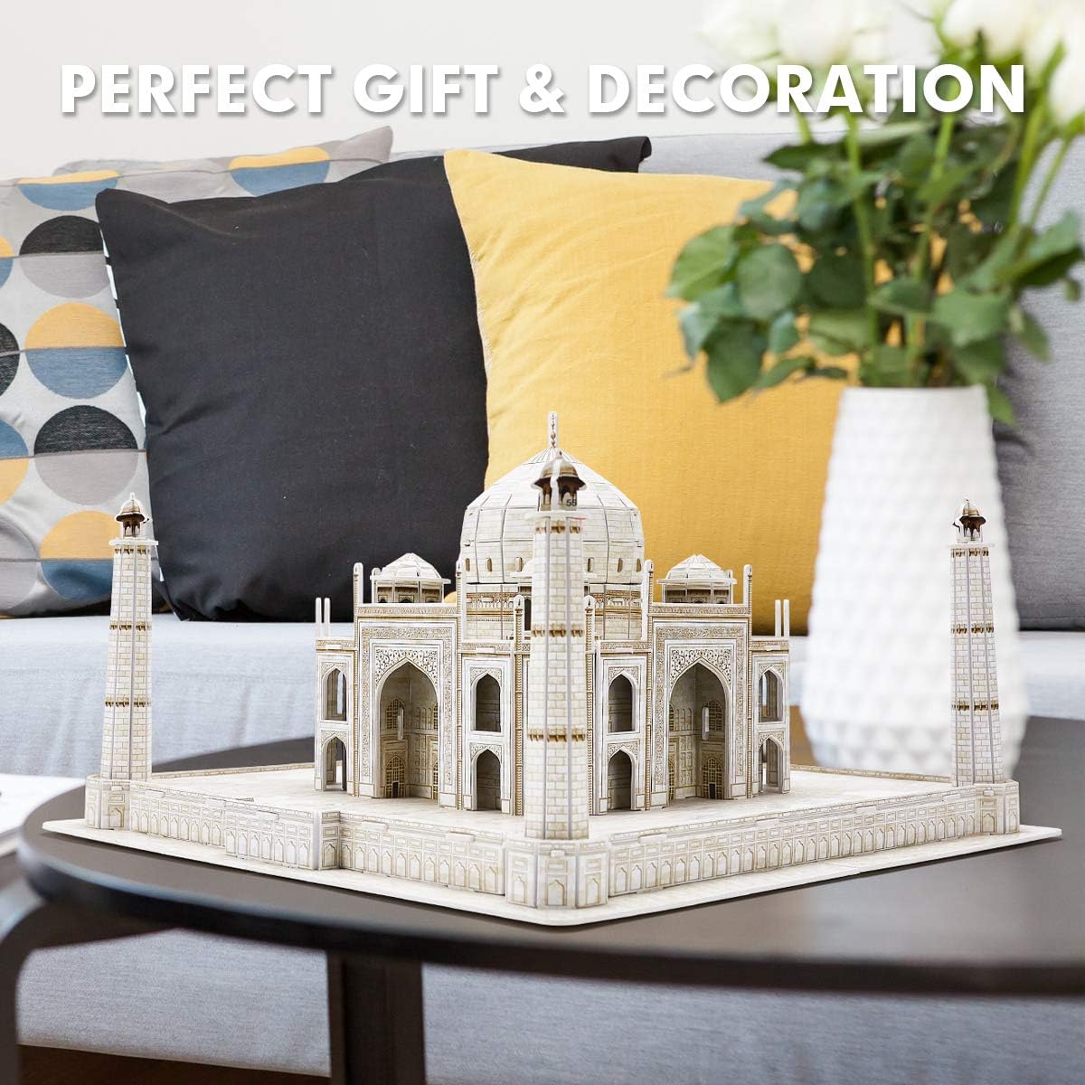 Cubic Fun Taj Mahal Shaped 3D Puzzle - 87 Pieces