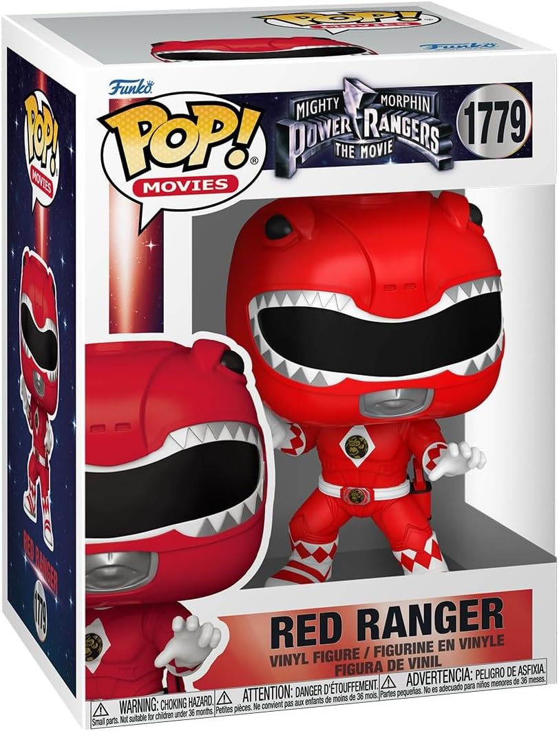 Funko POP! Movie Mighty Morphin Power Rangers - Red Ranger 1779