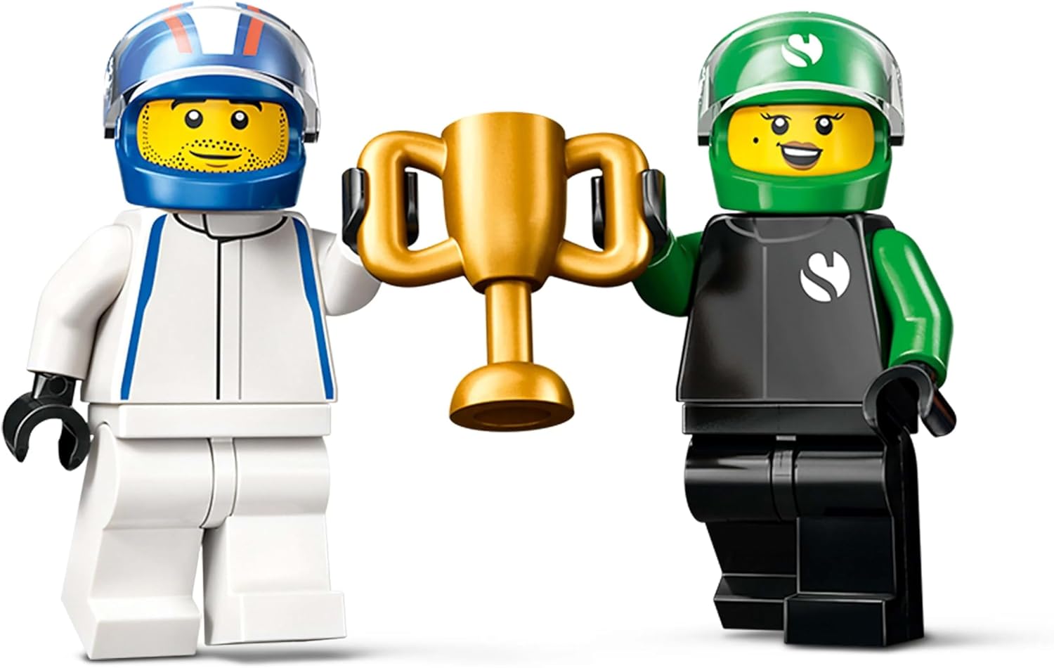 LEGO City 60474 F1 Grid with VCARB & Sauber Race Cars - Buildable Formula 1 Car Toys, 2 Driver Minifigures, Marshal, & Starting Lights Line