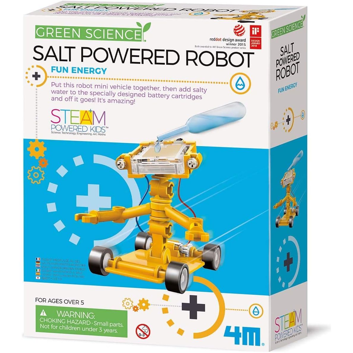 4M Green Science - Salt Water Powered Robot