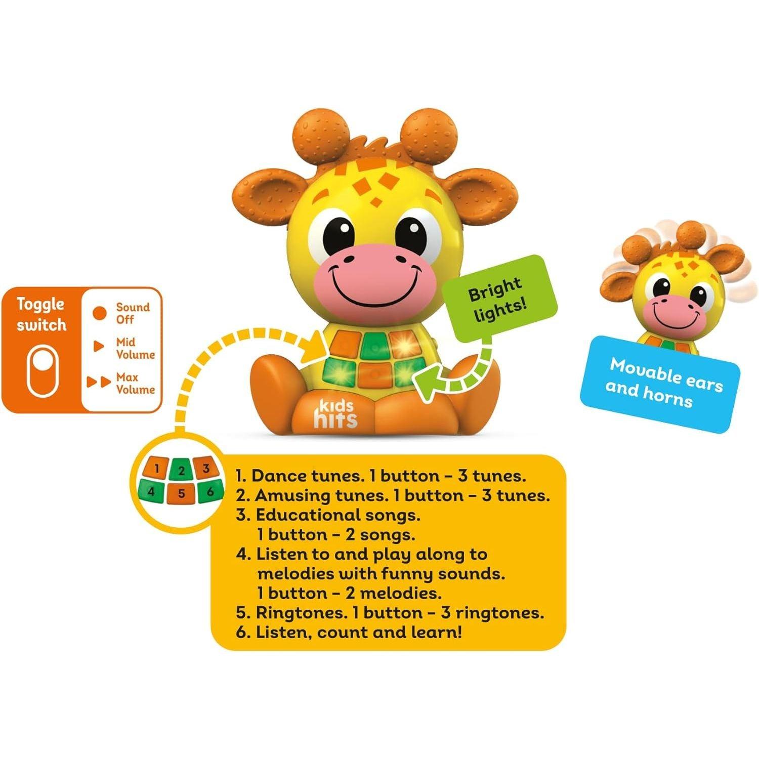 الأطفال يضربون Babykins Giraffe العب أكثر وتعلم بشكل أفضل!