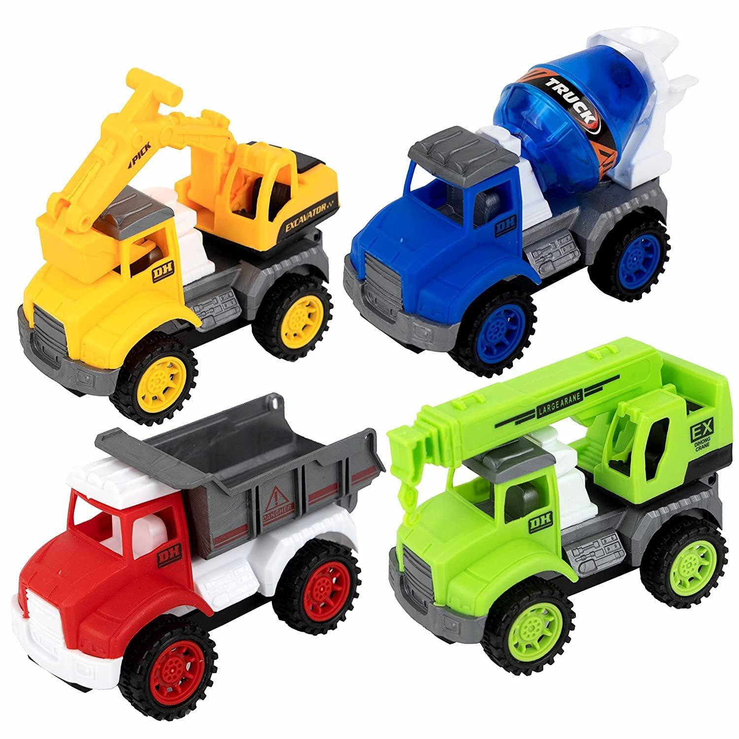 Brand Conquer City Server Dump Vehicle Friction Powered Construction Trucks Excavator Toys Crane Truck Toy - BumbleToys - 3+ years, 5-7 Years, Boys, New Arrivals, Toy Land, Vehicles & Play Sets