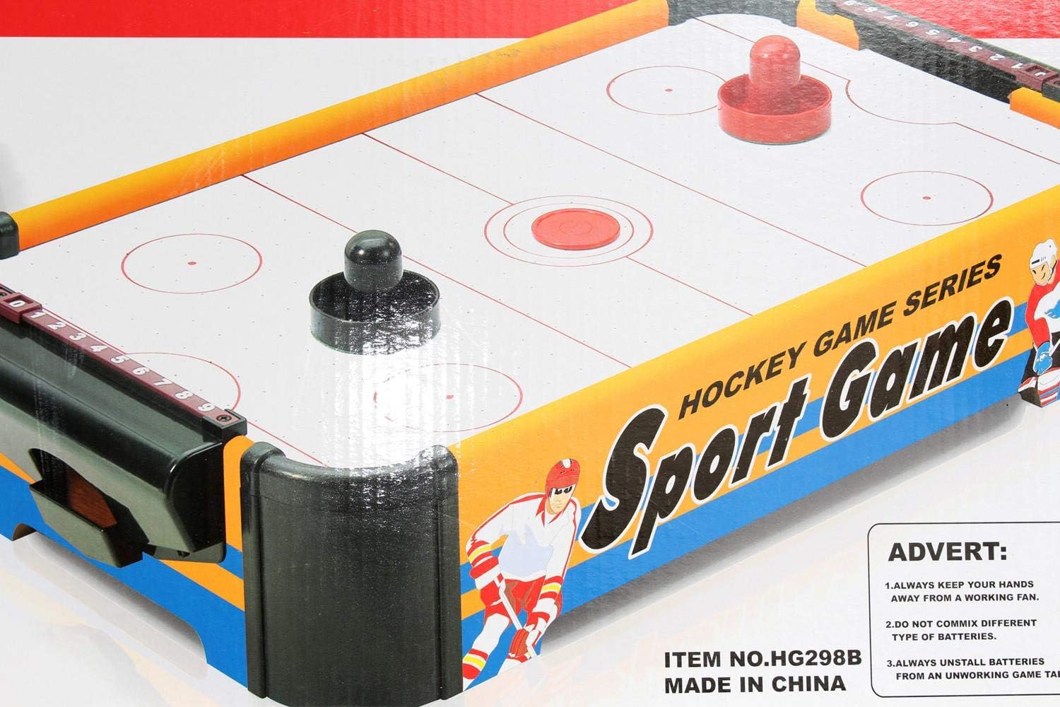 طاولة هوكي الجليد مع شاحن للأطفال