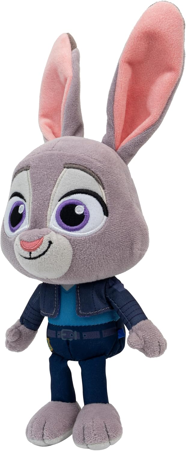 Zootropolis Disney Judy Hopps Soft Toy 20 cm for Kids and Collectors Suitable for Ages 3 and Up