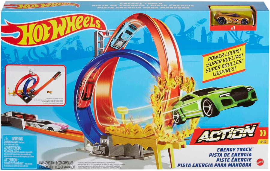Mattel Hot Wheels Energy Track playset