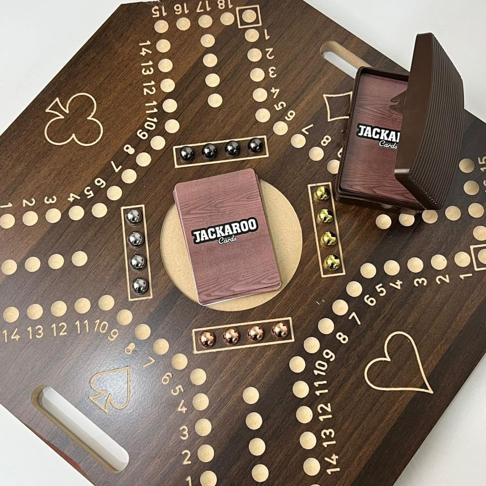 Nilco Wooden Jackaroo Duplex Board Game