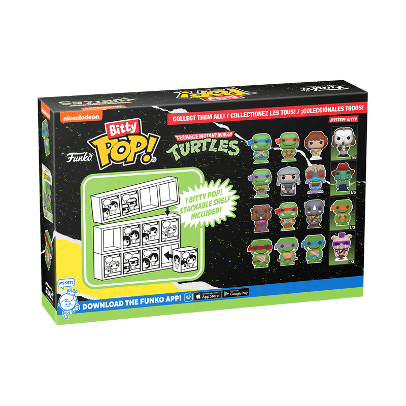 Funko Bitty Pop! Teenage Mutant Ninja Turtles 4-Pack Series 1