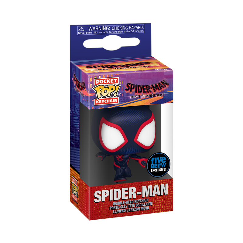Funko Keychain Marvel MILES MORALES AS SPIDER-MAN JUMPING