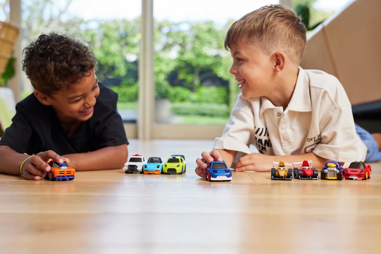 5 Surprise Make-A-Racer Race Car Vehicle Themed Novelty Unboxing Toy Collectible Mini's by ZURU