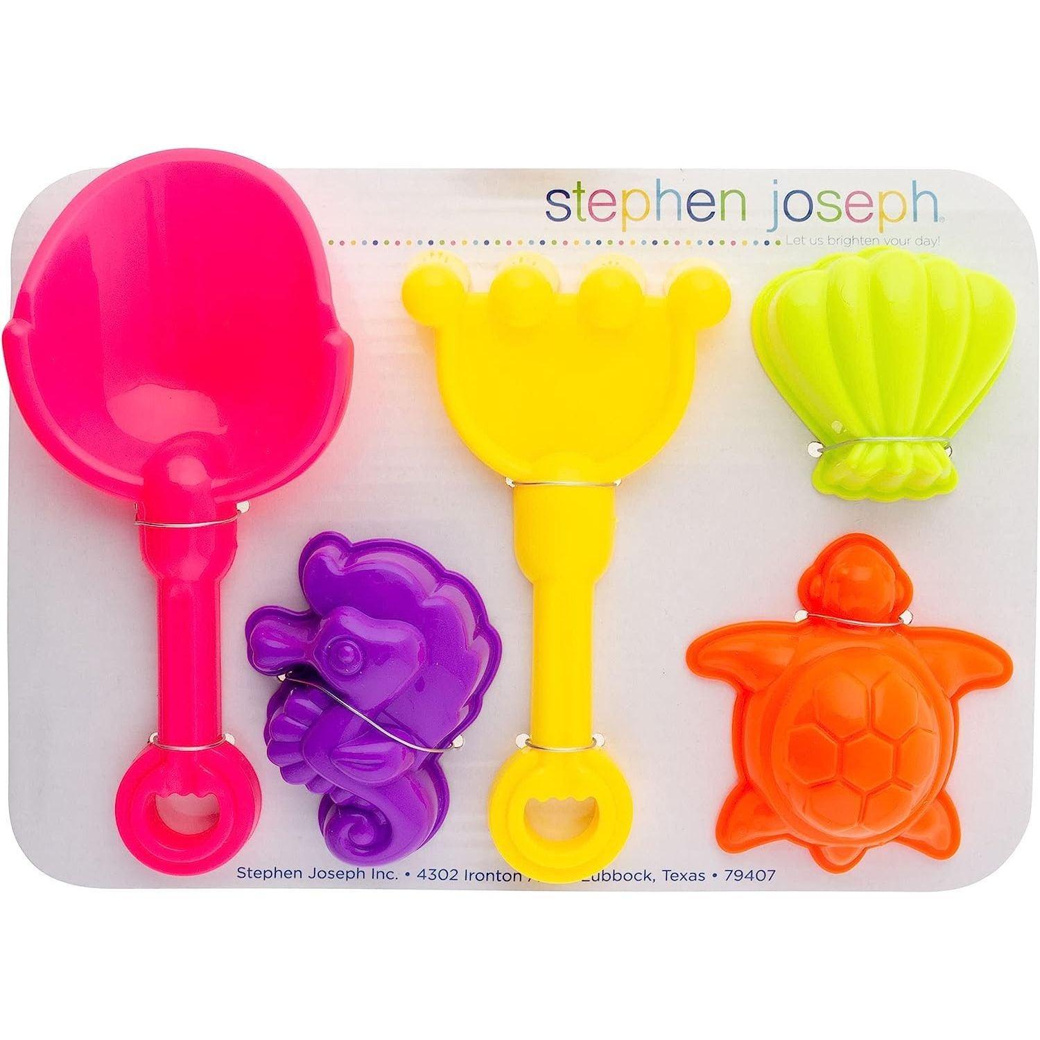 Stephen Joseph, Beach Tote with 6 Piece Sand Toys - Butterfly - BumbleToys - 5-7 Years, Backpack, Cecil, Girls, Pre-Order, School Supplies, Stephen Joseph, Stephen Joseph 2023