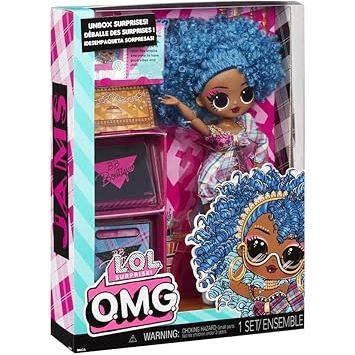 L.O.L. Surprise! LOL Surprise OMG Jams Fashion Doll with Multiple Surprises and Fabulous Accessories – Great Gift for Kids Ages 4+