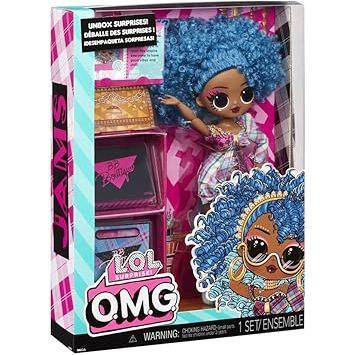 L.O.L. Surprise! LOL Surprise OMG Jams Fashion Doll with Multiple Surprises and Fabulous Accessories – Great Gift for Kids Ages 4+