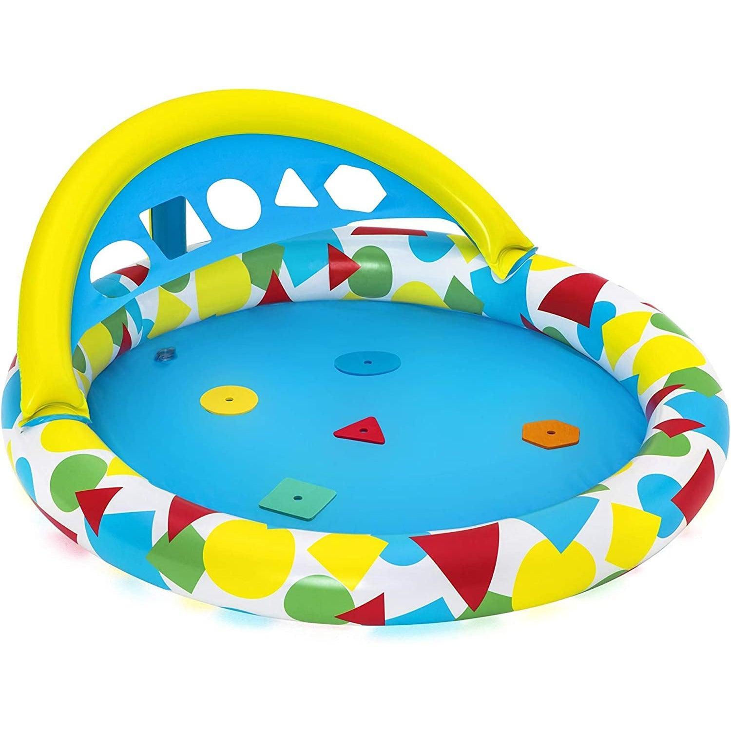 Bestway 52378 Splash & Learn Kiddie Pool‎ 120 x 117 x 46 cm - BumbleToys - 8-13 Years, Bestway, Boys, Eagle Plus, Floaters, Island, Pre-Order, Sand Toys Pools & Inflatables