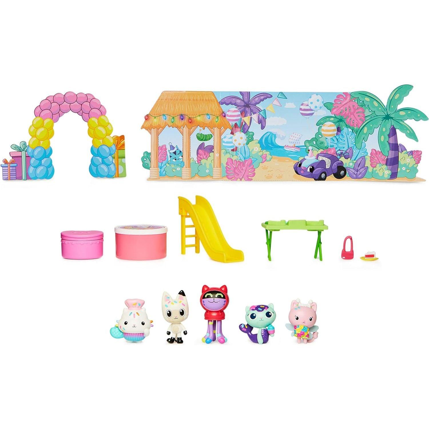 Spin Master Gabby's Dollhouse - Pandy Paws Set Birthday