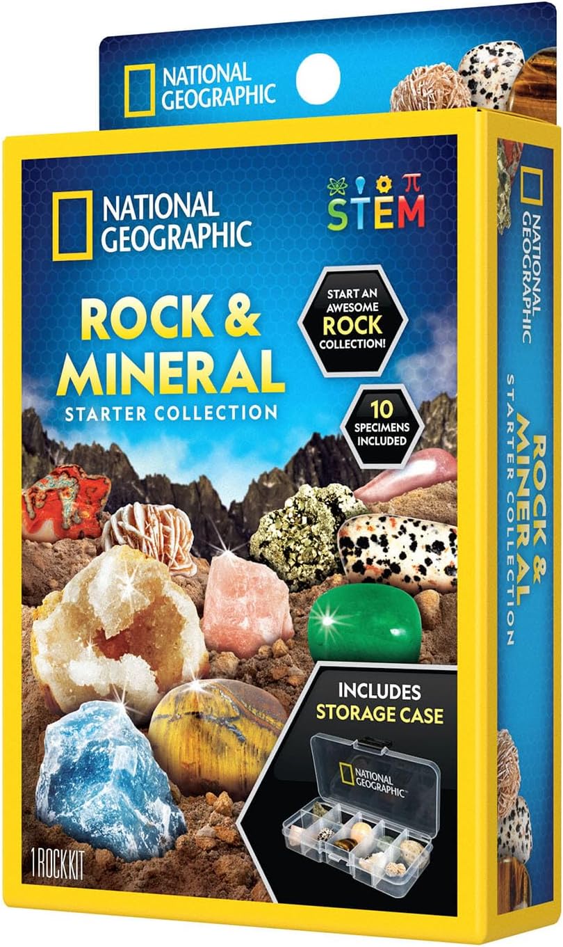 National Geographic Mini Rock and Mineral Starter Collection