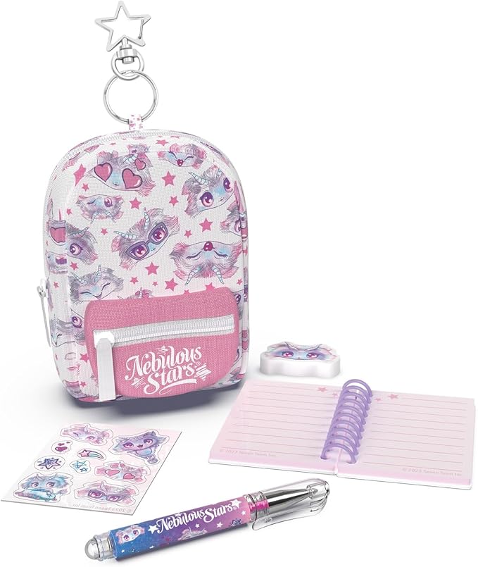 Nebulous Stars Mini Backpack Keychain Stationery Set