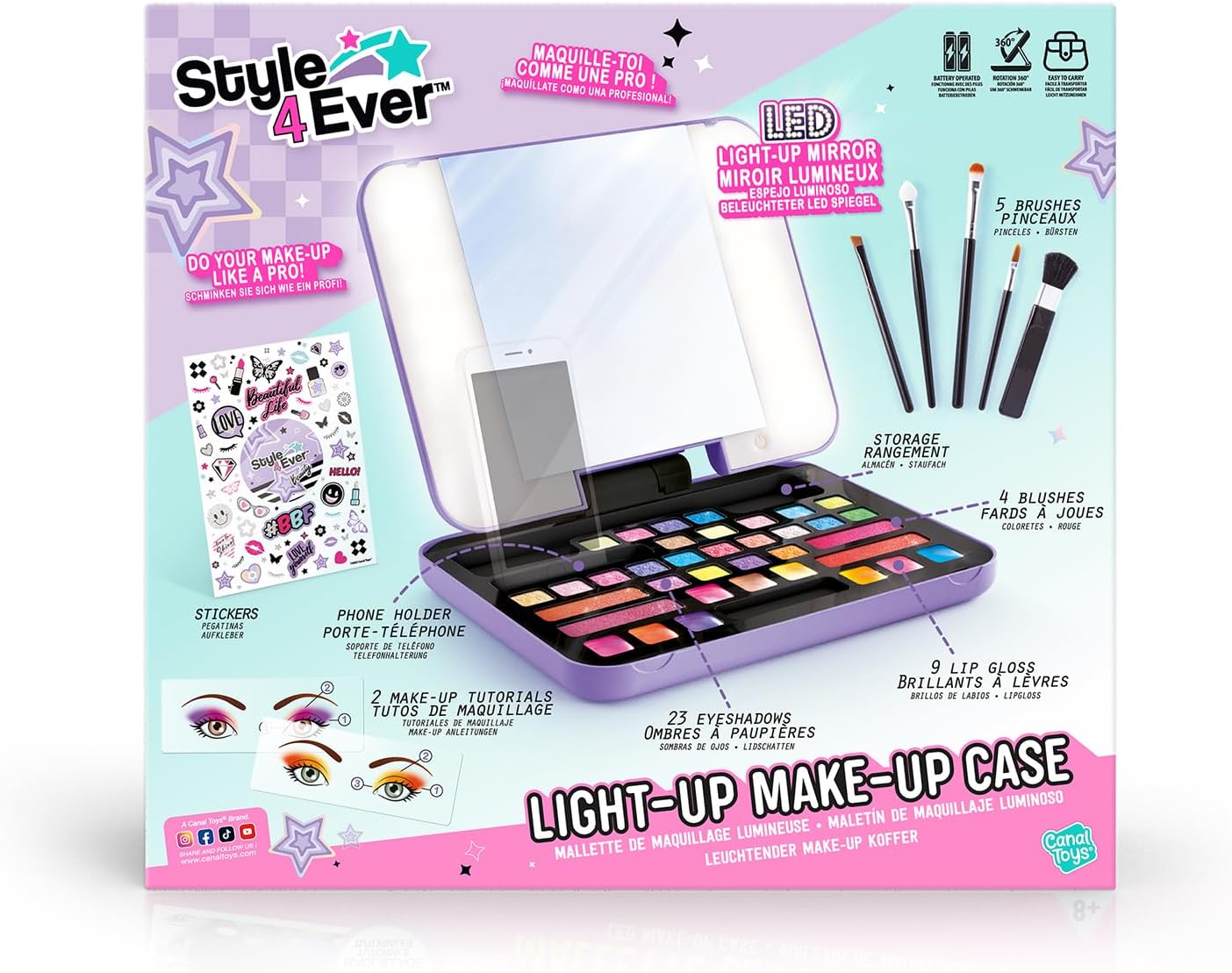 Canal Toys Style 4 Ever Make Up LED Case