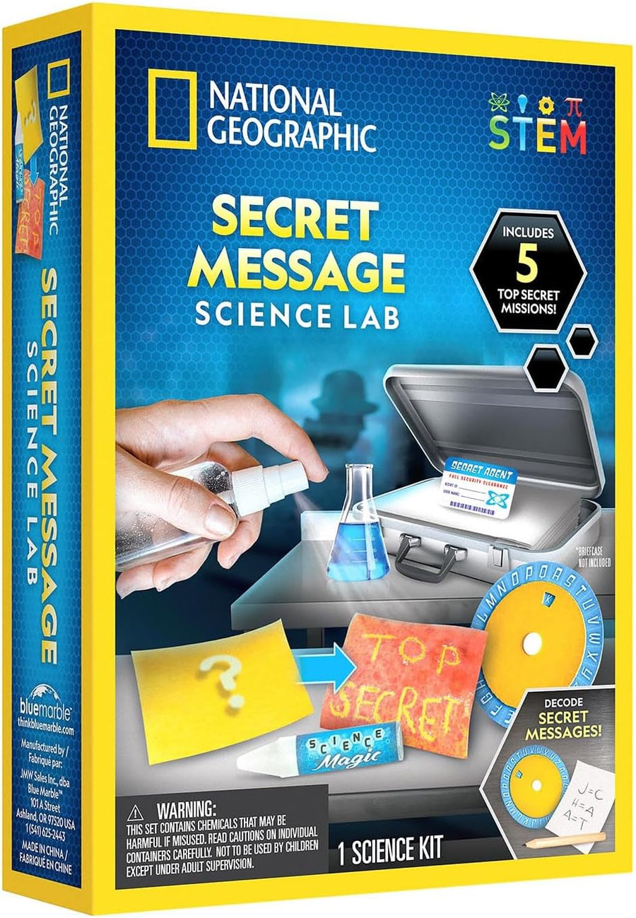 National Geographic Secret Message Science Lab