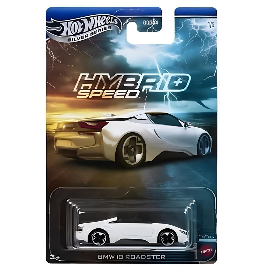 Hot Wheels Silver Series Hybrid Speed 1:64 BMW I8 Roadster