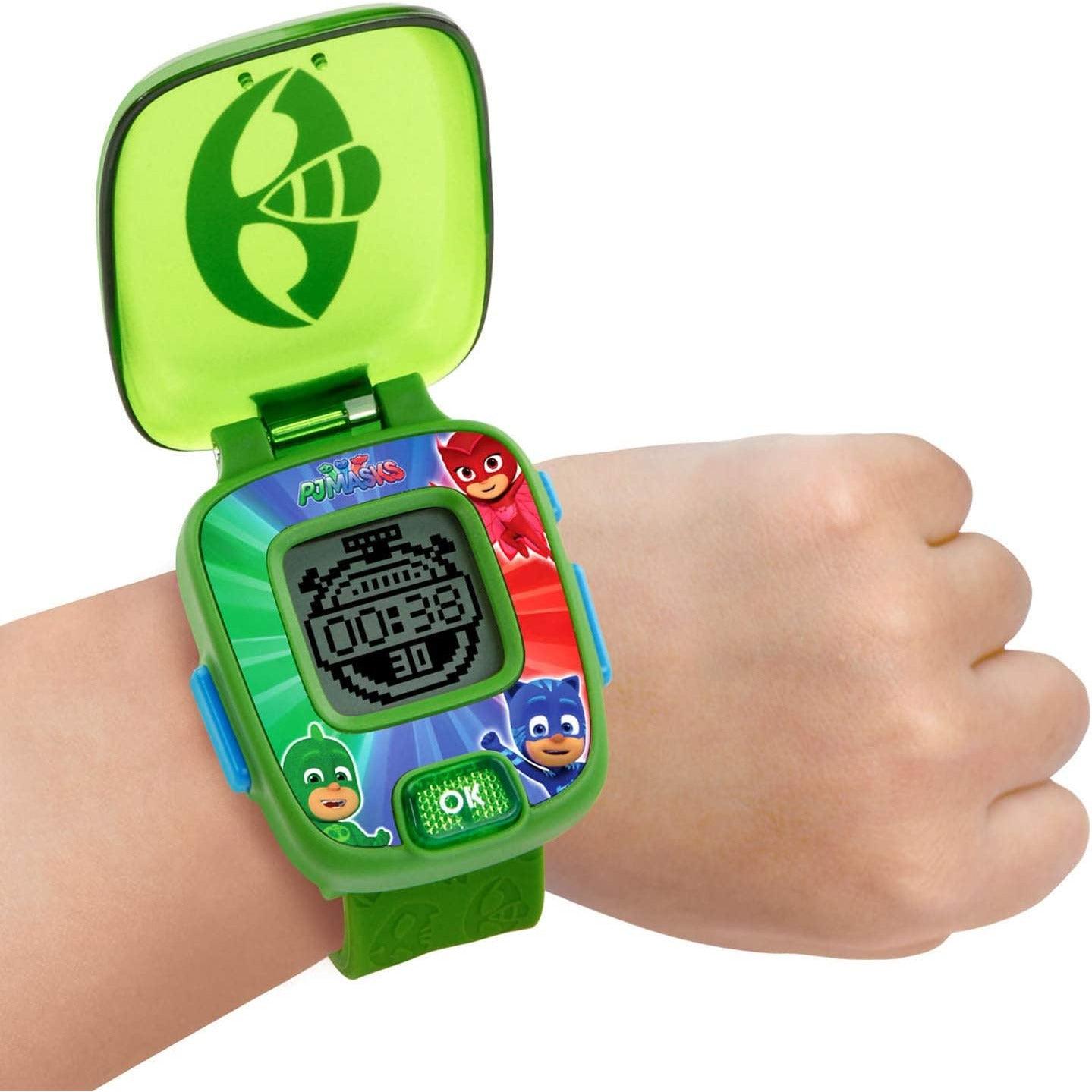 PJ Masks Super Gekko Learning Watch VTech, Green - BumbleToys - 5-7 Years, Kids, Pre-Order, VTech, Watch